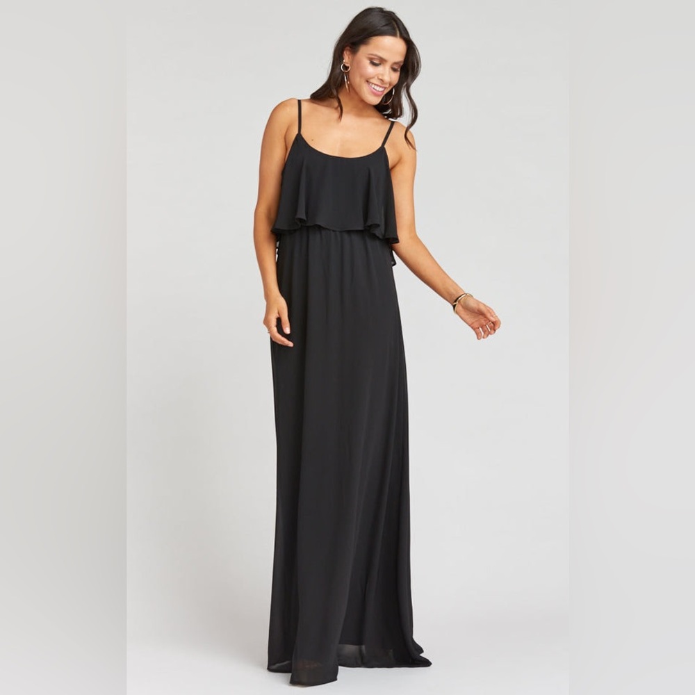 Show Me Your Mumu Caitlin Ruffle Maxi Dress